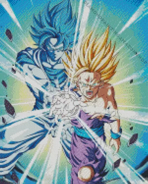 Father Son Kamehameha Diamond Painting