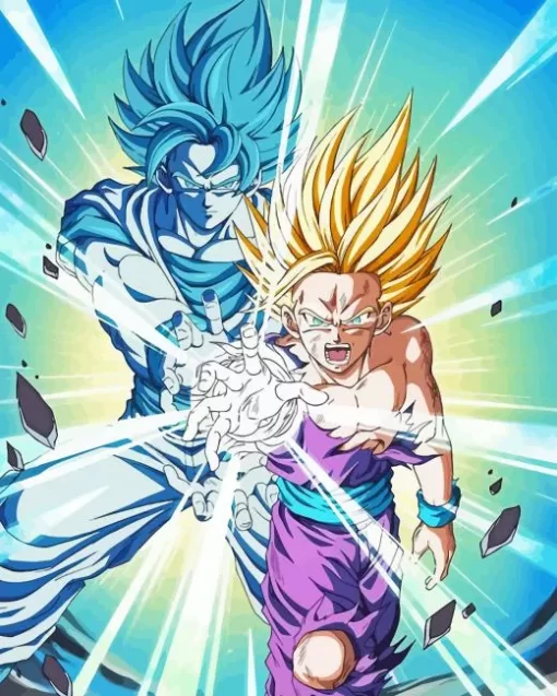 Father Son Kamehameha Diamond Painting