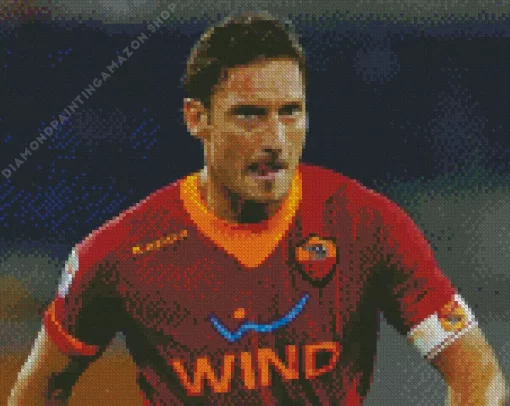 Cool Francesco Totti Diamond Painting