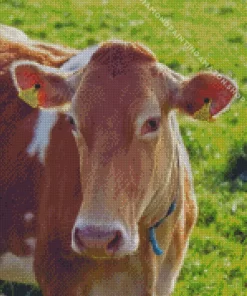 Guernsey Cow Diamond Painting