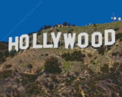 Hollywood Sign Diamond Painting