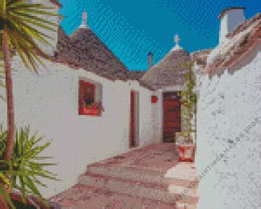 Italy Alberobello Diamond Painting