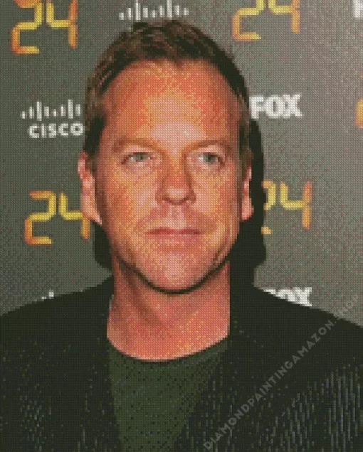 Cool Kiefer Sutherland Diamond Painting