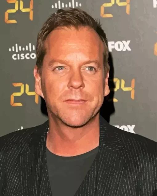 Cool Kiefer Sutherland Diamond Painting