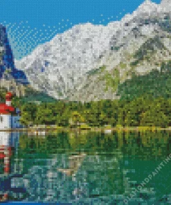 Konigssee Lake Diamond Painting