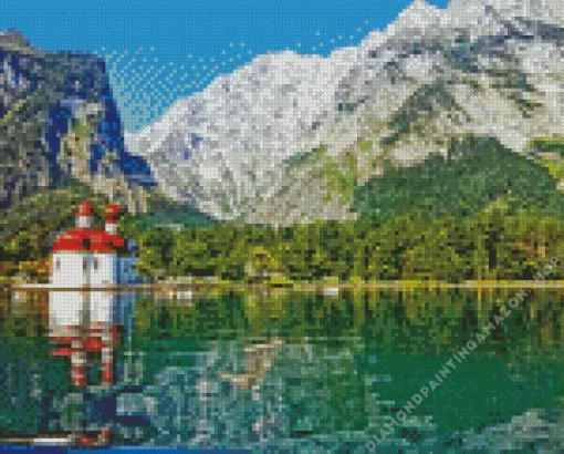 Konigssee Lake Diamond Painting