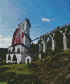 Laxey Wheel Diamond Painting