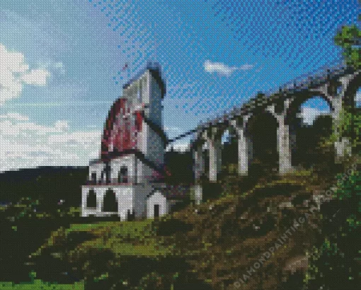 Laxey Wheel Diamond Painting