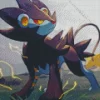 Luxray Anime Diamond Painting