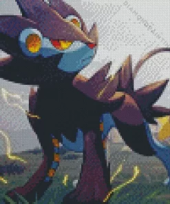 Luxray Anime Diamond Painting