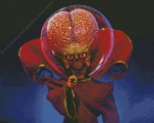 Animated Mars Attacks Diamond Painting