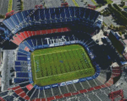 Nissan Stadium Nashville Diamond Painting