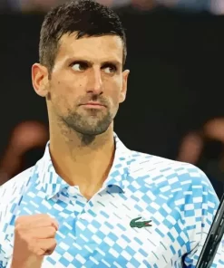 Cool Novak Djokovic Diamond Painting