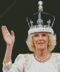 Old Queen Camilla Diamond Painting