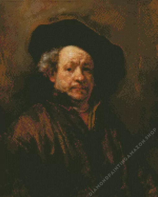 Rembrandt Portrait Diamond Painting