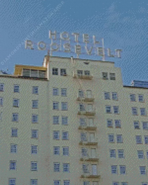 Roosevelt Hotel Diamond Painting