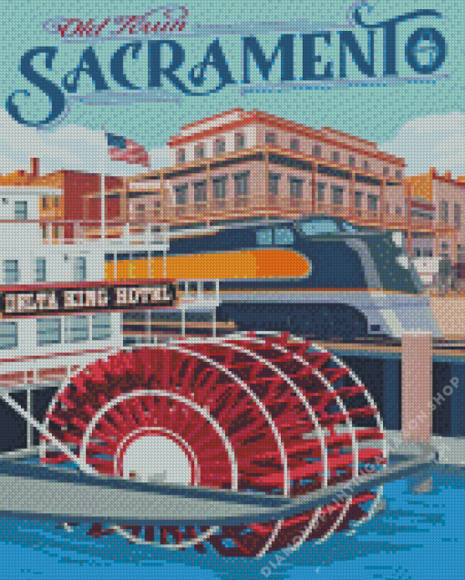 Sacramento Poster Diamond Painting