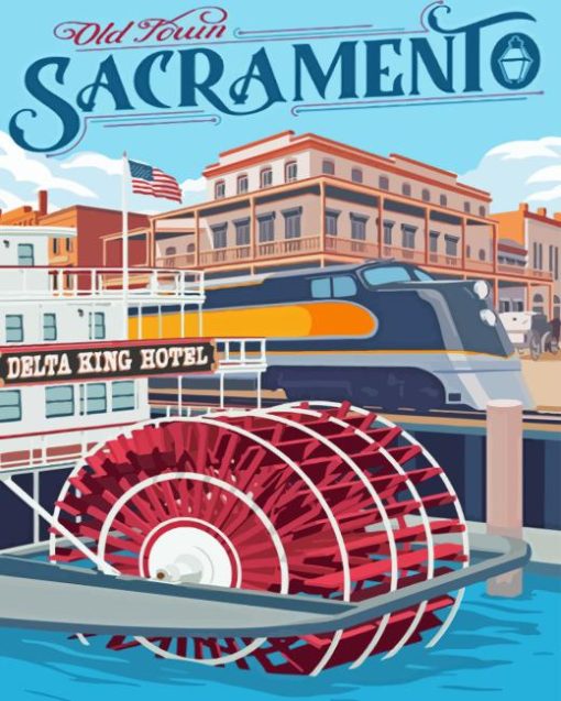 Sacramento Poster Diamond Painting