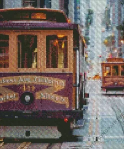 San Francisco Cars Diamond Painting