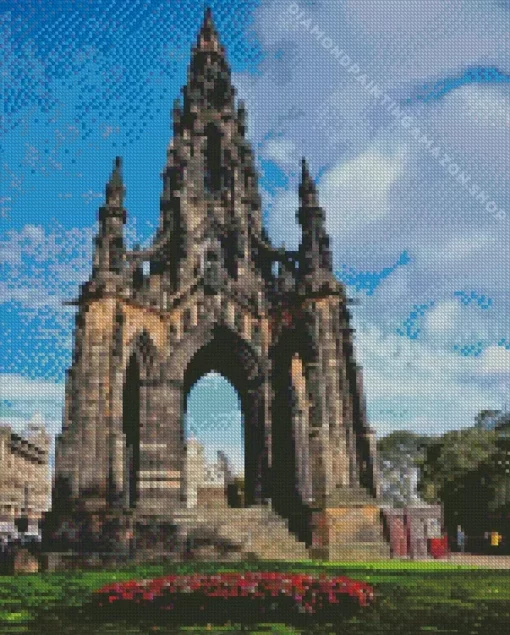 Big Scott Monument Diamond Painting