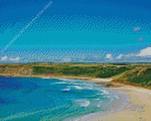 Sennen Beach Diamond Painting