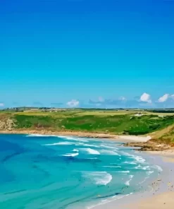 Sennen Beach Diamond Painting