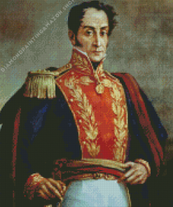 Simon Bolivar Diamond Painting