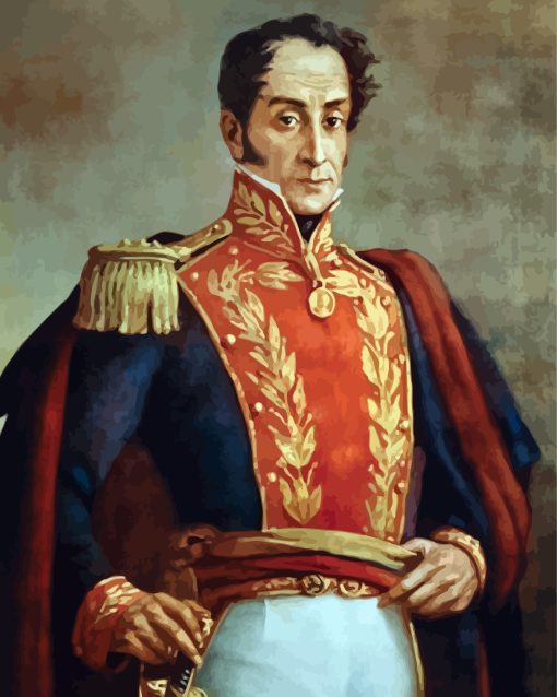 Simon Bolivar Diamond Painting