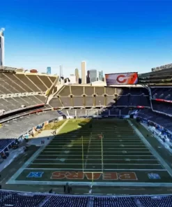 Soldier Field Stadium Diamond Painting