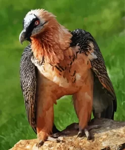 Bearded Vulture Diamond Painting