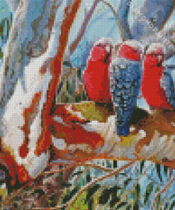 Galah Cockatoo Diamond Painting