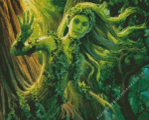 Tree Spirits Diamond Painting