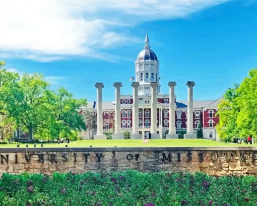 Epic University Of Missouri Diamond Painting