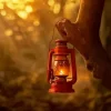 Red Vintage Lantern Diamond Painting