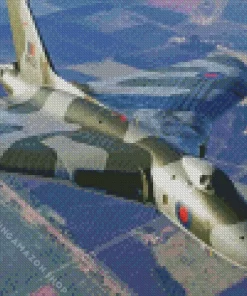 Vulcan Plane Diamond Painting