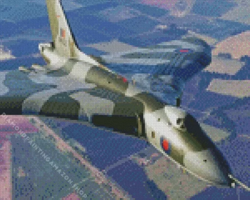 Vulcan Plane Diamond Painting