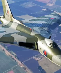 Vulcan Plane Diamond Painting