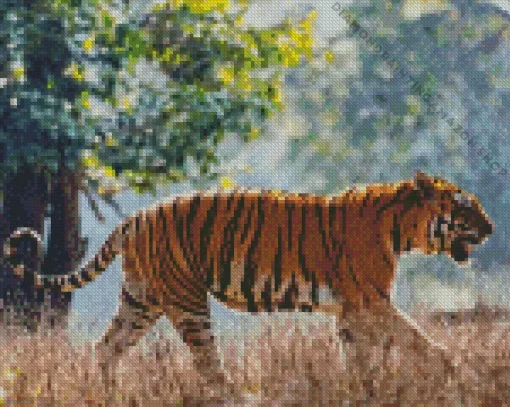 Wild Tiger Diamond Painting