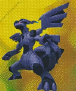 Zekrom Character Diamond Painting