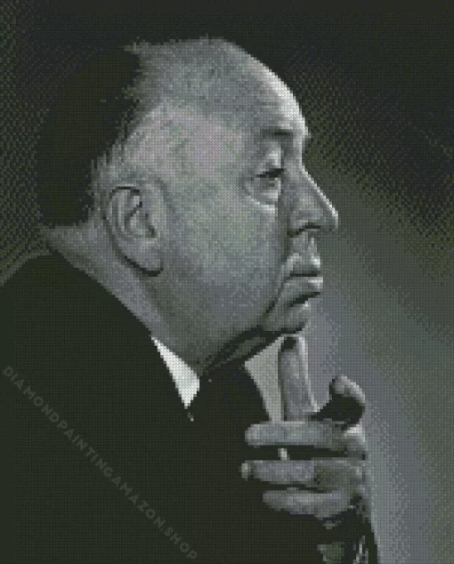 Alfred Hitchcock Diamond Painting