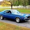 Blue 1974 Challenger Diamond Painting