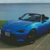 Blue Mx5 Diamond Painting