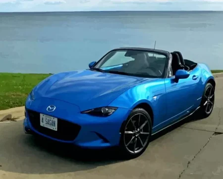 Blue Mx5 Diamond Painting