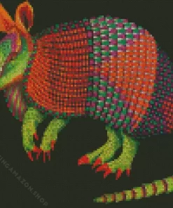 Colorful Armadillo Diamond Painting