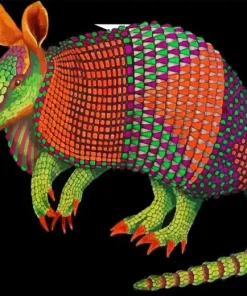 Colorful Armadillo Diamond Painting