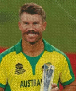 David Warner Diamond Painting