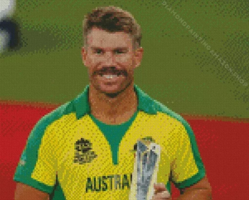 David Warner Diamond Painting