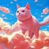 Flying Cat Diamond Painting