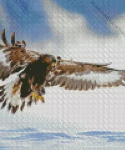 Golden Eagle Diamond Painting