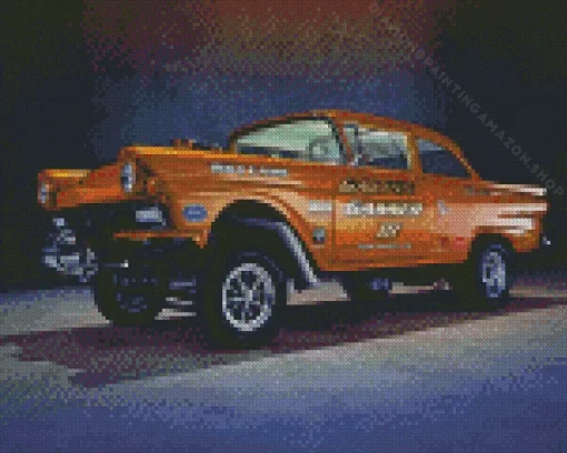 Gasser Car Diamond Painting